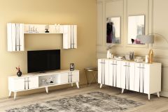 ASEL TV ÜNİTESİ ve KONSOL 2\'Lİ SALON TAKIMI