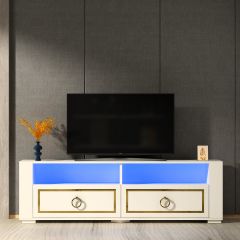 CALVİN LED AYDINLATMALI TV SEHPASI