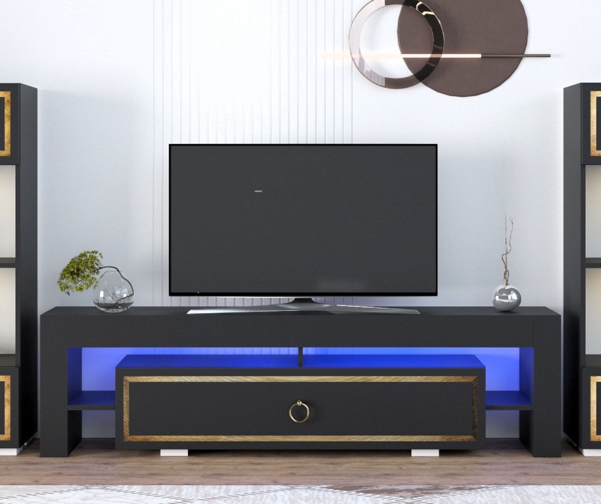 LİSSA LED AYDINLATMALI TV SEHPASI