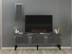 BARE TV ÜNİTESİ ANTRASİT-GÜMÜŞ
